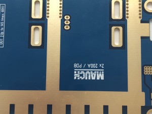 Placa de circuito XWS lateral doble inmersión Au Proveedor PCB con UL