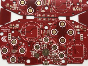 XWS Double Side Immersion Au Printed Cricuit Board PCB Prototype