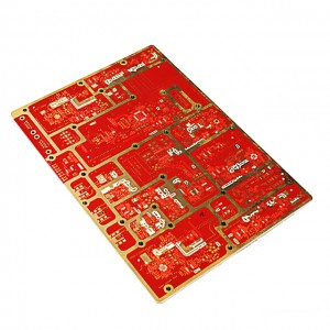 XWS 6 Layer Communication Board FR-4 Погружение Au PCB Base