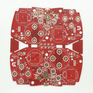 XWS Double Side Immersion Au Imprimé cricuit PCB Board Prototype