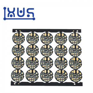 XWS Custom FR4 Single Side ENIG PCB Printed Circuit Board Prototype Fabrication