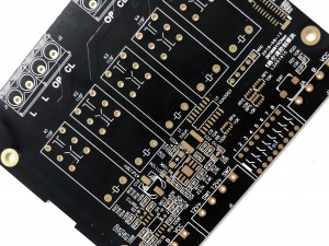 XWS  Electronic 2 Layer Immersion Au PCB Control Board Design