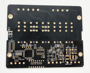 XWS electrónico 2 Capa inmersión Au PCB de control Junta Diseño